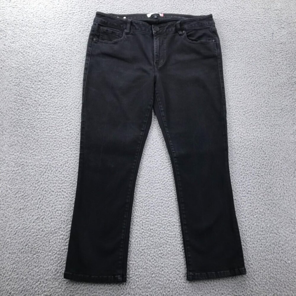 CAbi Charcoal Cropped Jeans